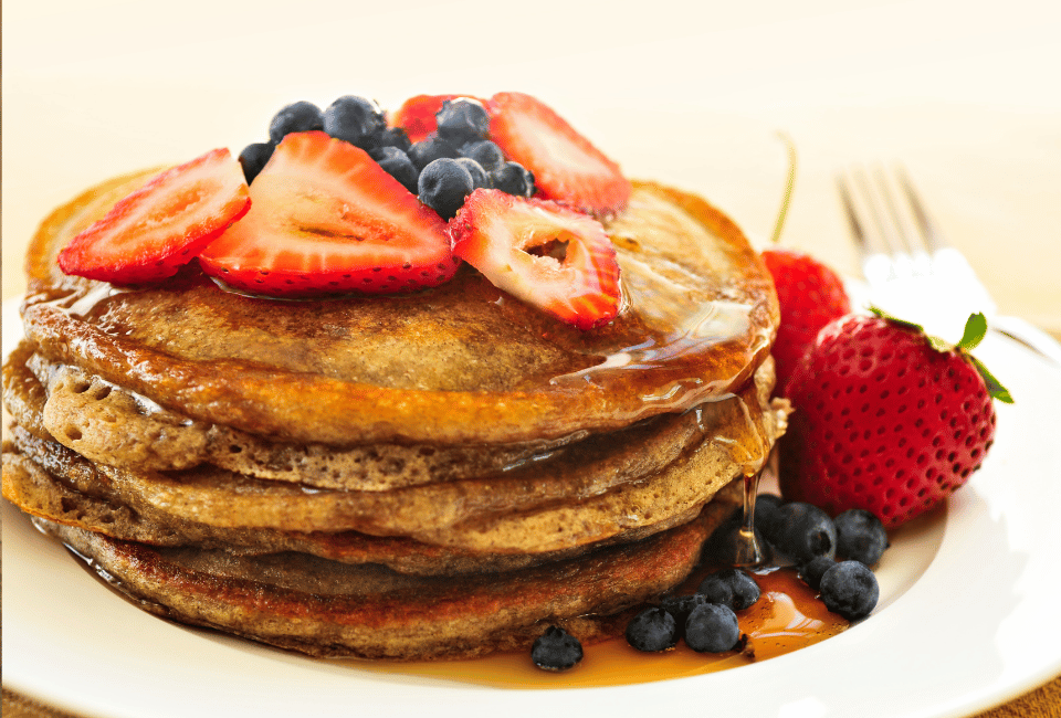 sweet patato pancakes