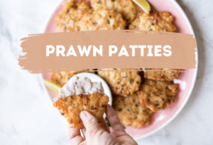 prawn patties for babies 6 months old