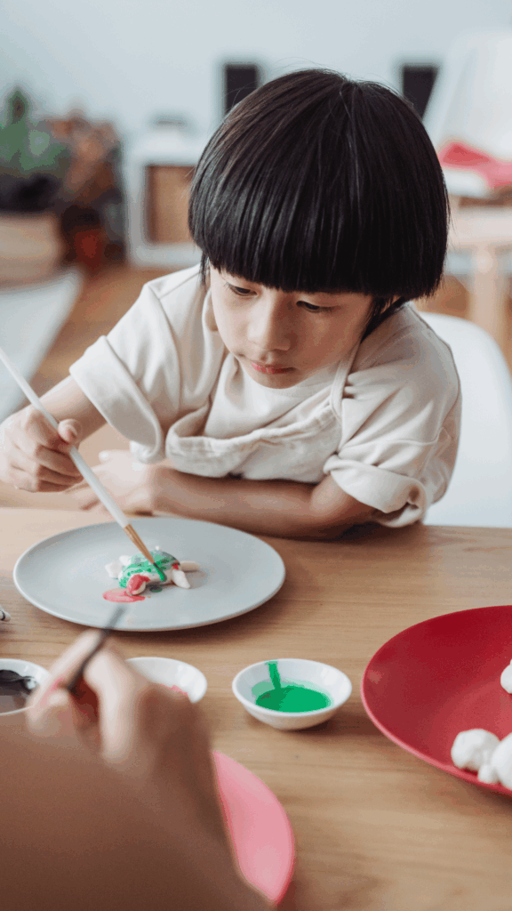 salt dough decoration process