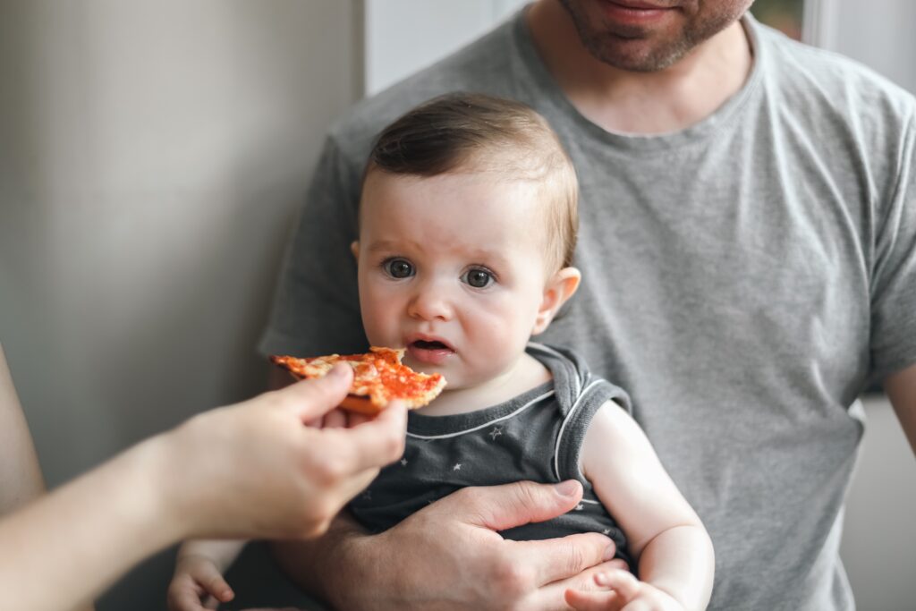 baby led weaning pizza