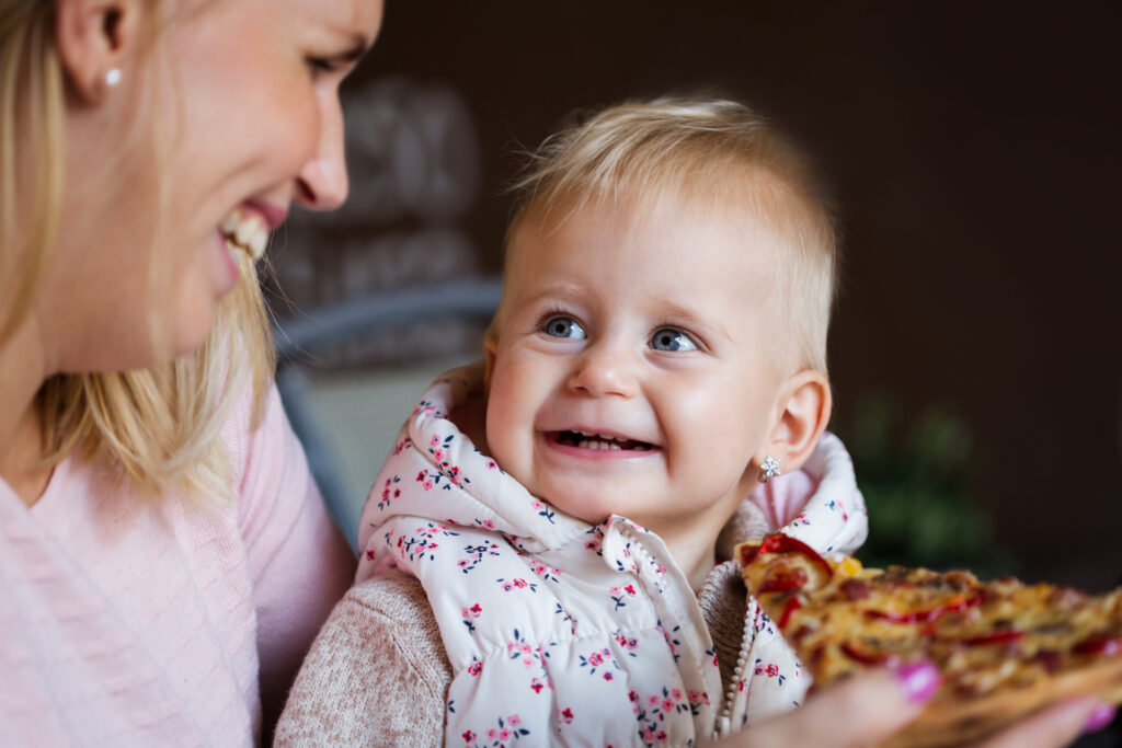 pizza for babies for baby-led weaning